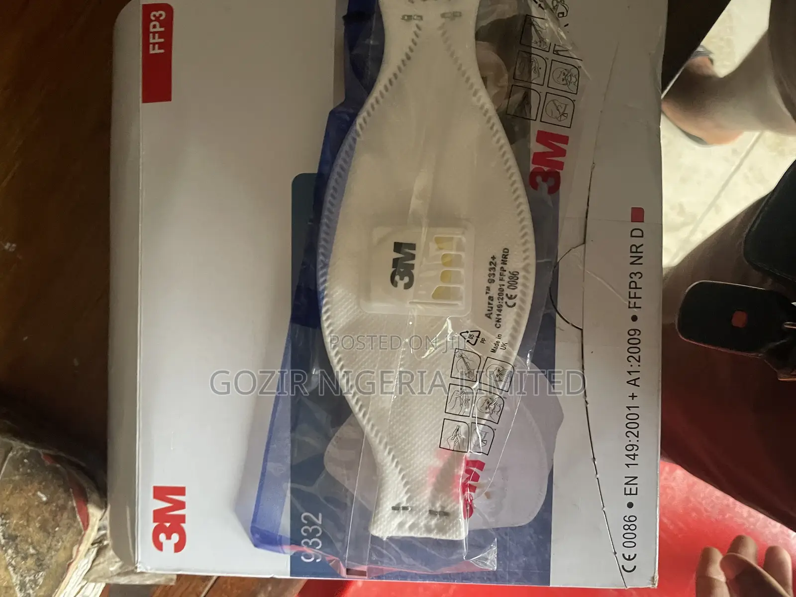 3m 9332 Nosemask