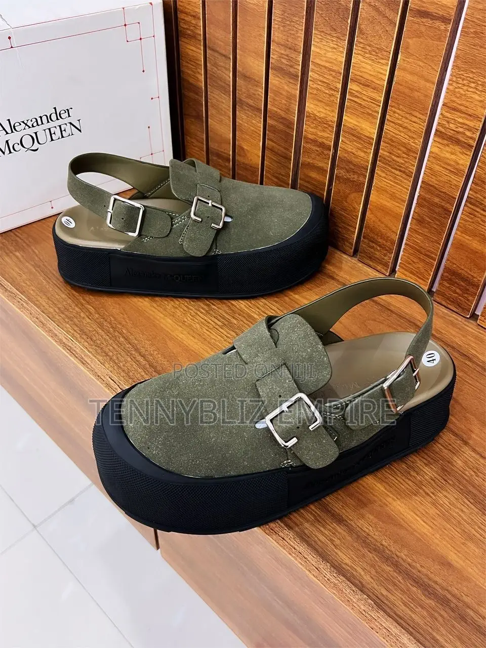 Majestic Alexander McQueen Ultra-Quality Latest Sandals
