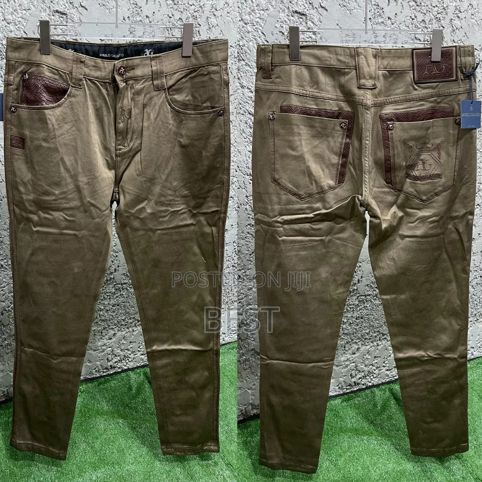 Newest Angelo Galasso Luxury Jeans