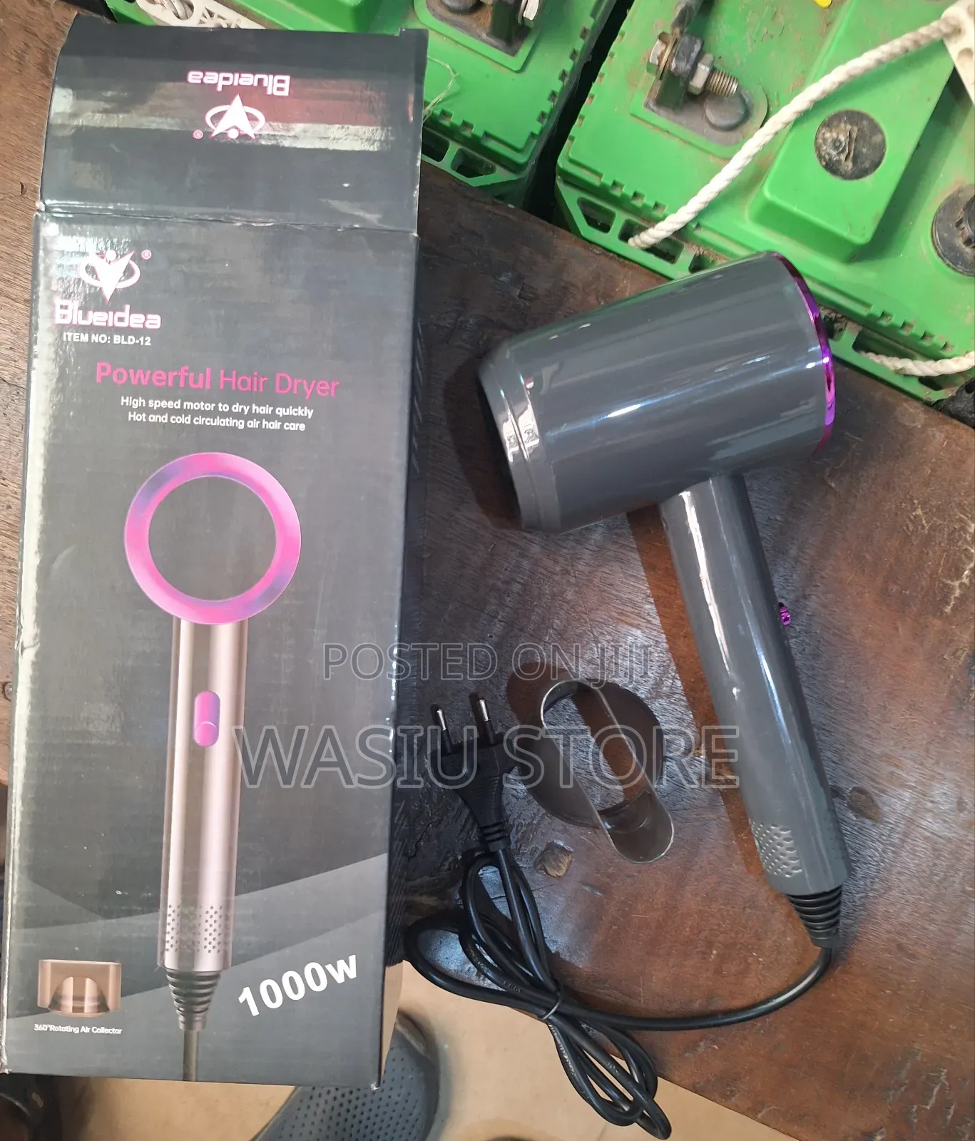 Blueidea Powerful Hair Dryer Model Bld-12