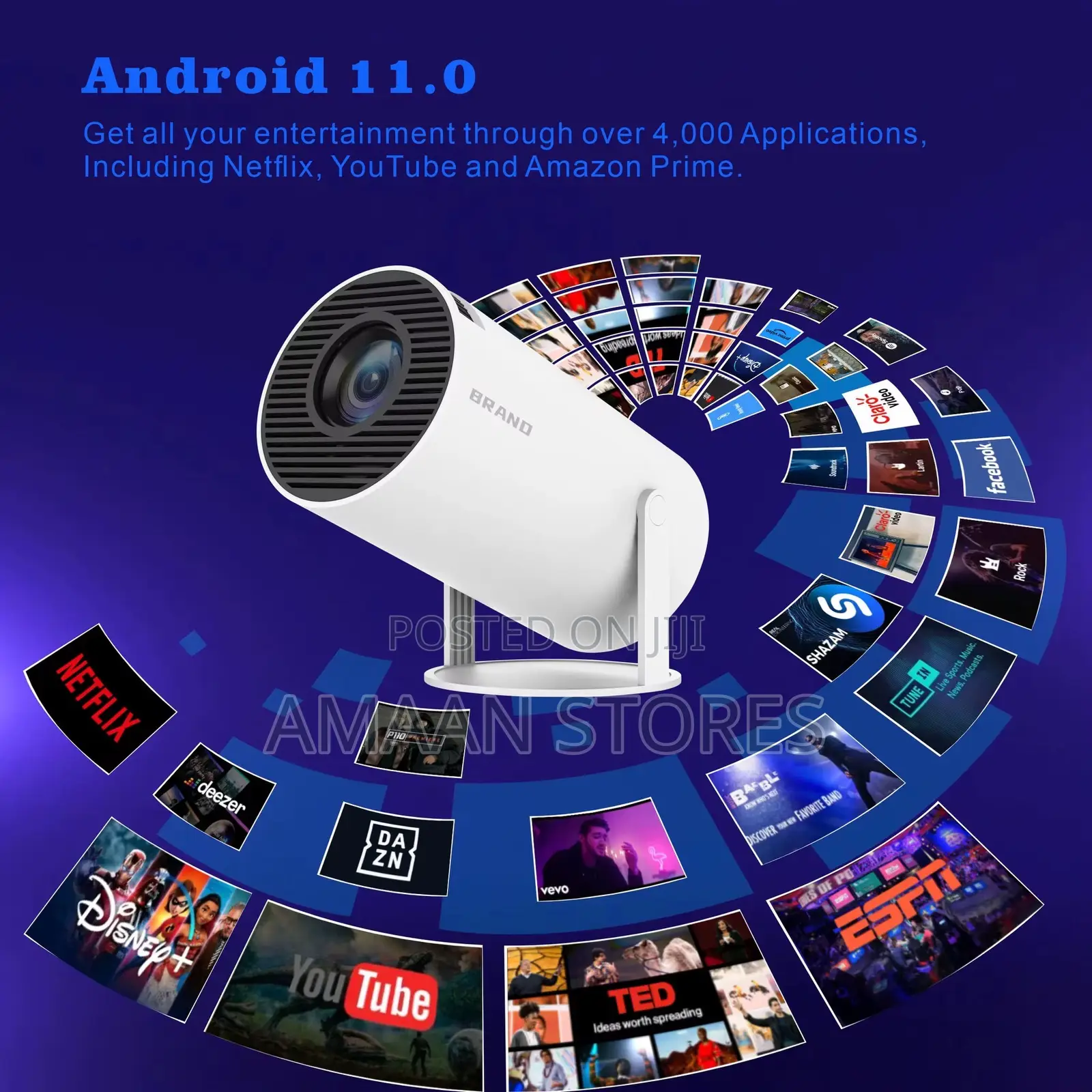 Hy300 Smart LCD Projector