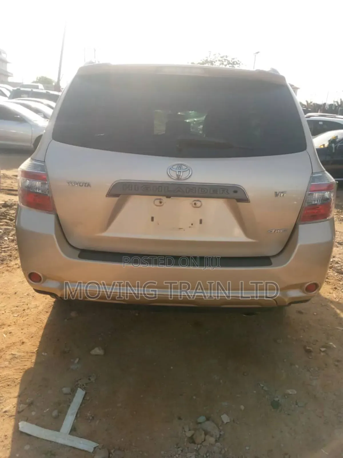 Toyota Highlander Sport 2008 Gold