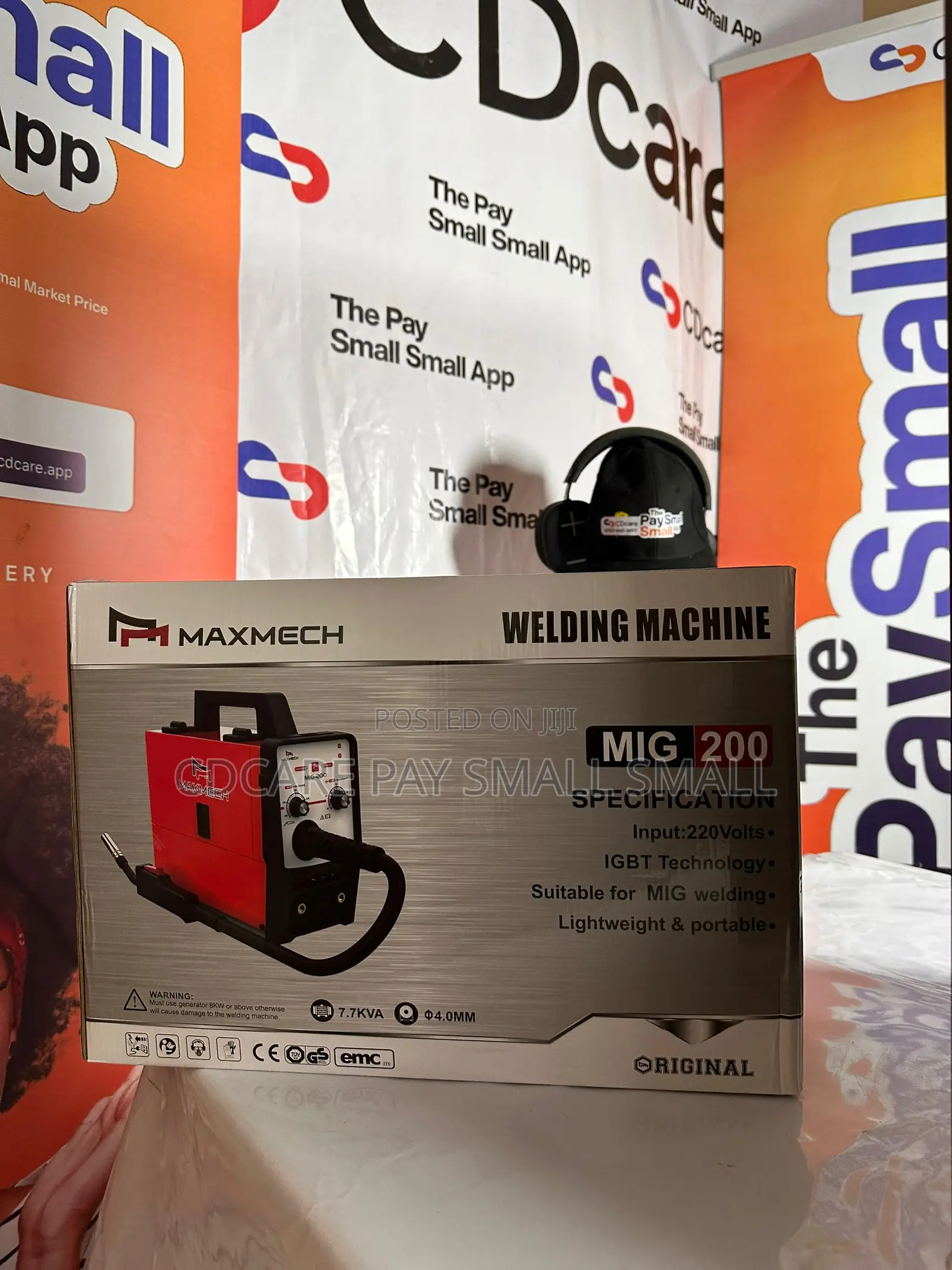 Pay Small Small Maxmech Welding Machine On Cdcare.App