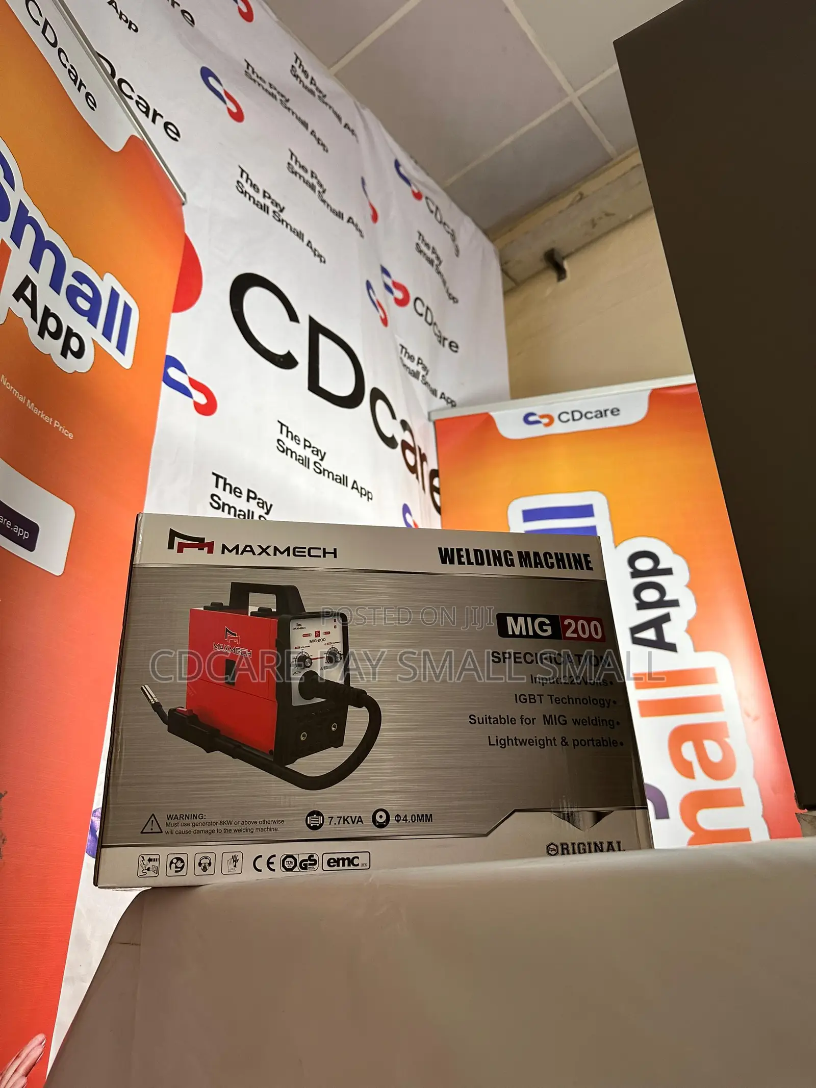 Pay Small Small Maxmech Welding Machine On Cdcare.App