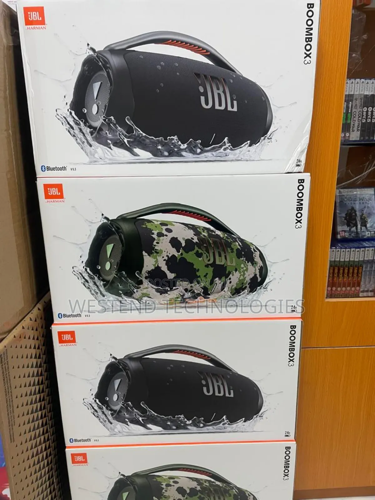 Brand New JBL Boombox 3 24hrs Battery Life