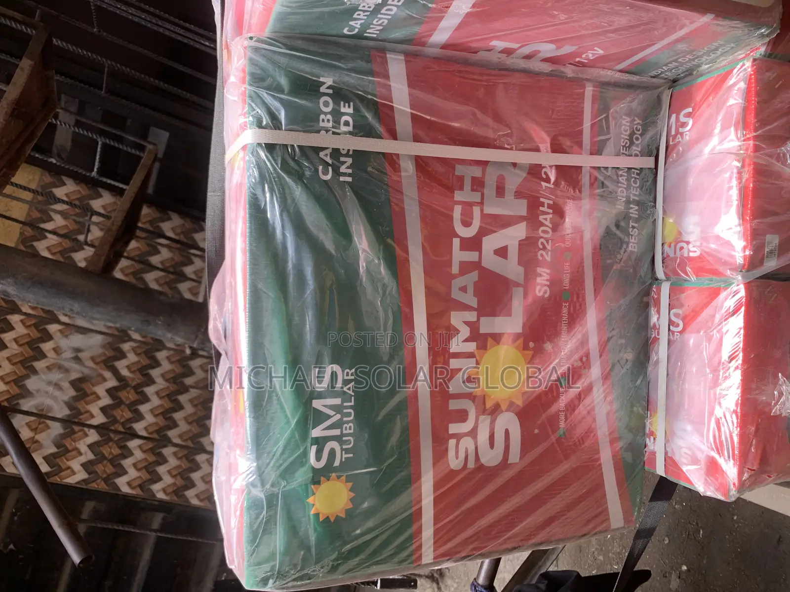 220ah 12v SMS Tubular Battery
