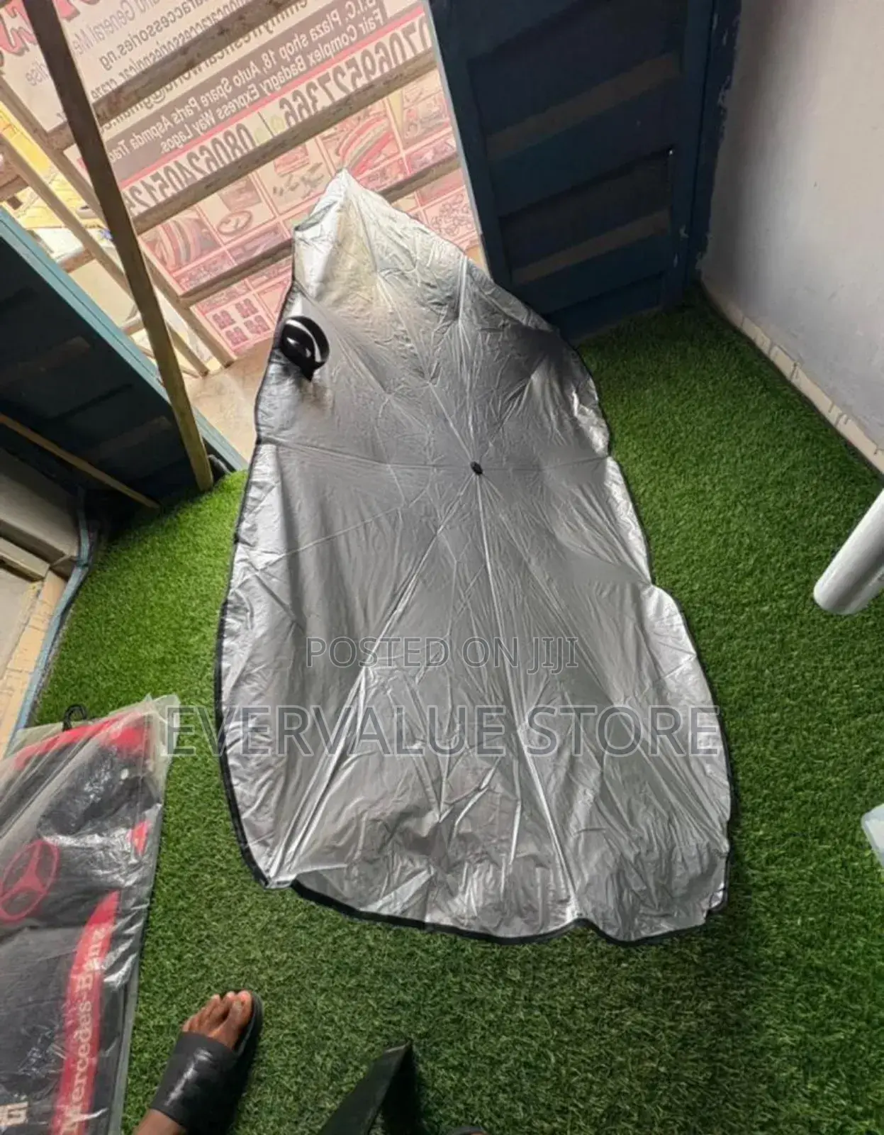 Fordable Car Sun Shade Umbrella
