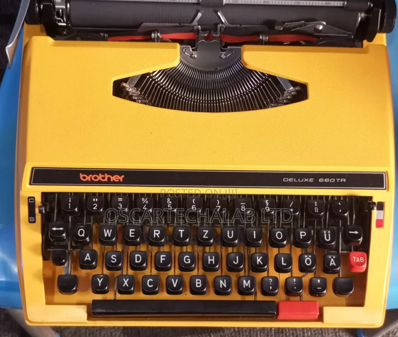 Brother Deluxe 660tr Portable Manual Typewriter (In Box)