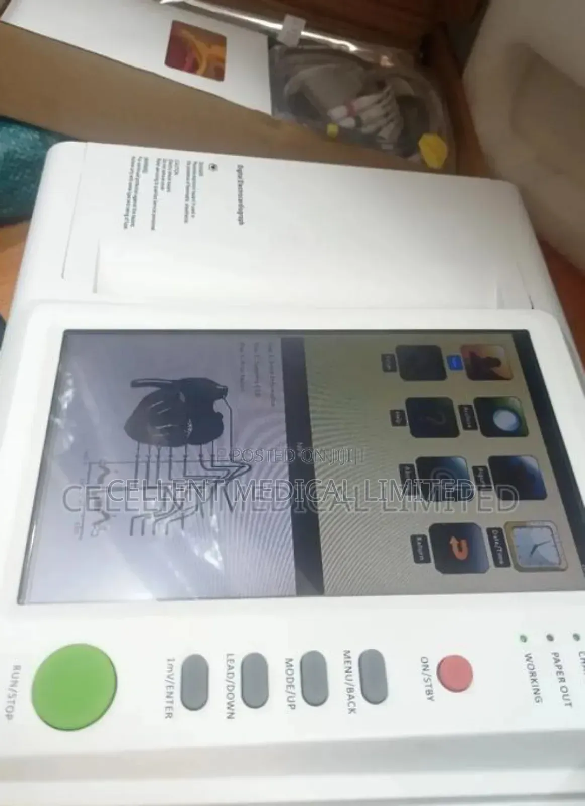 12 Channels Ecg Machine Digital