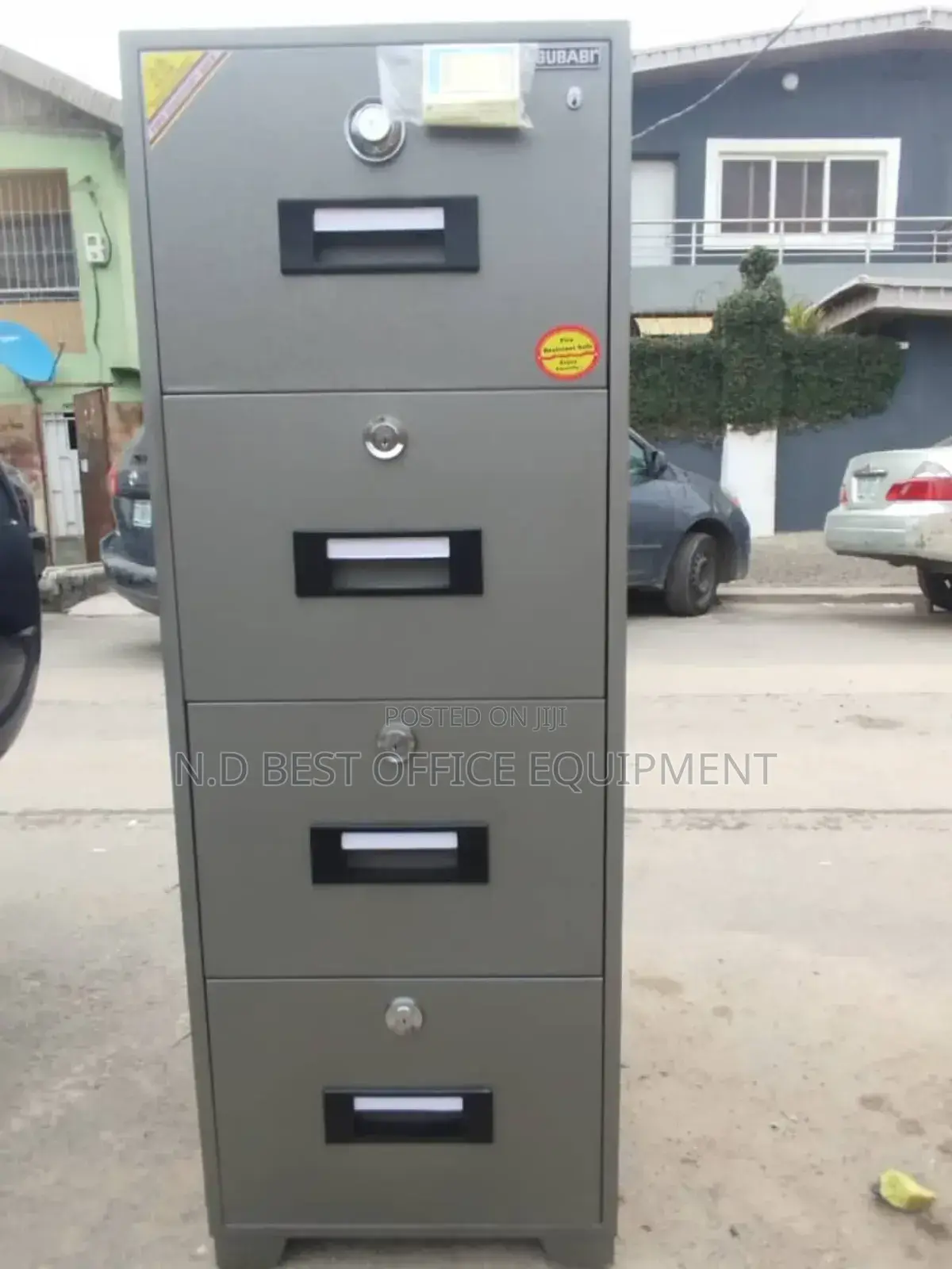 Four Drawings Fireproof Safe Cabinets