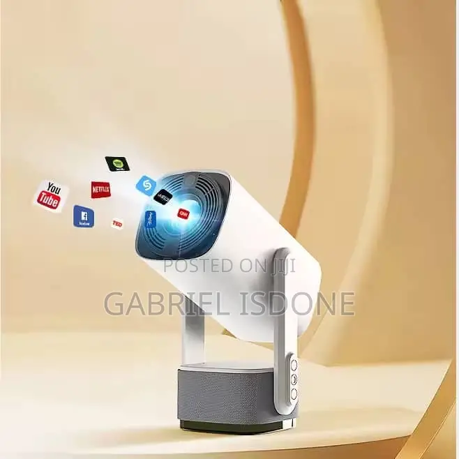 Reachargeable Battery Projector 1080p Video Home Theater
