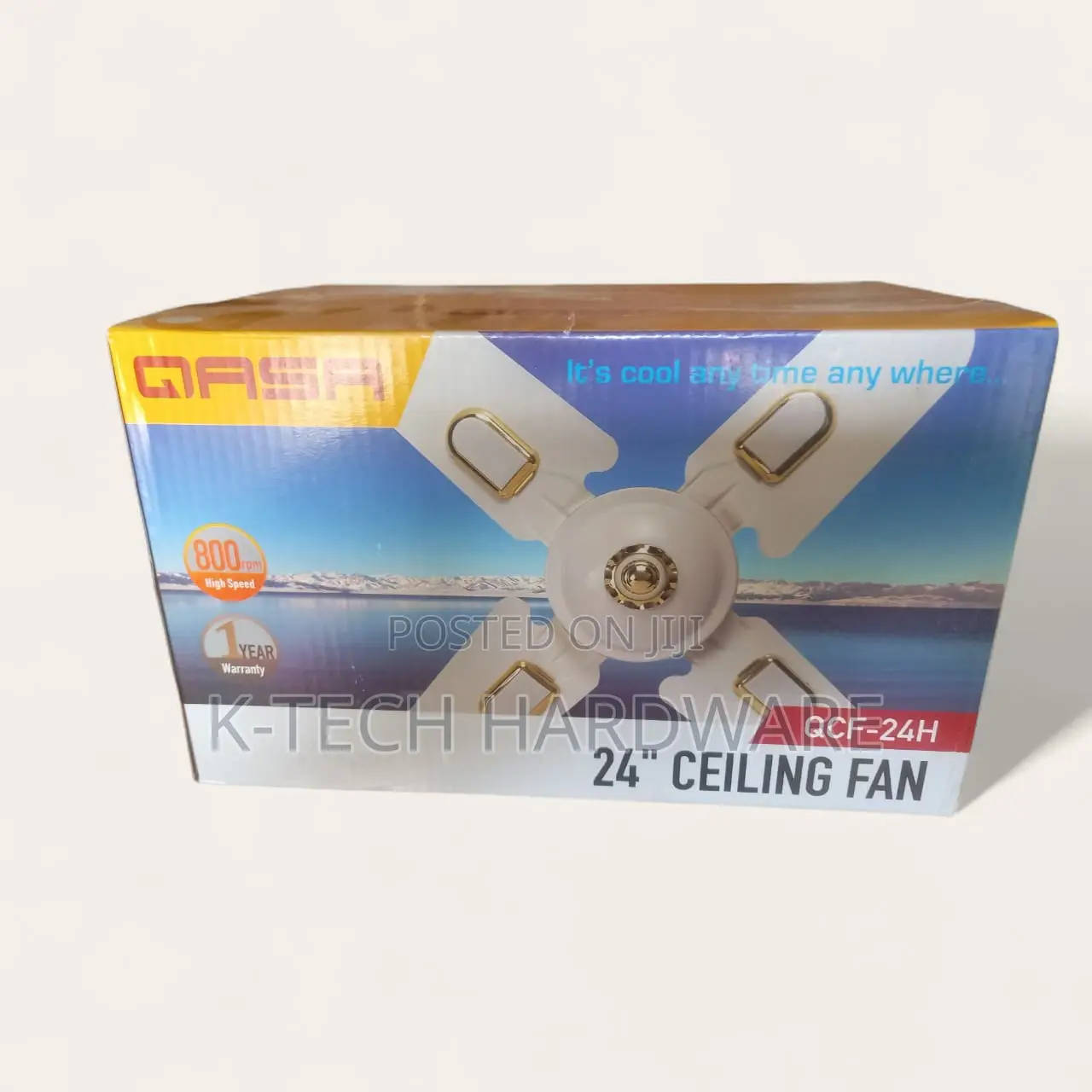 24′′Qasa Ceiling Fan QCF-24h