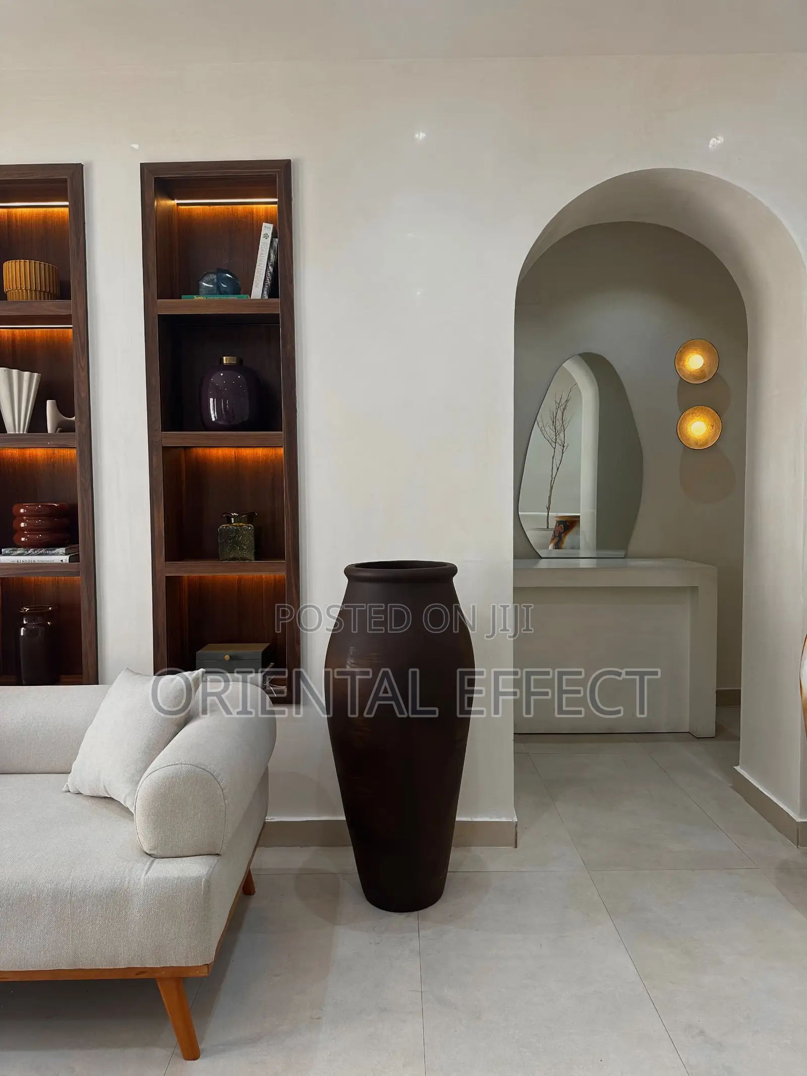 Nile Pot (Chrome Brown)