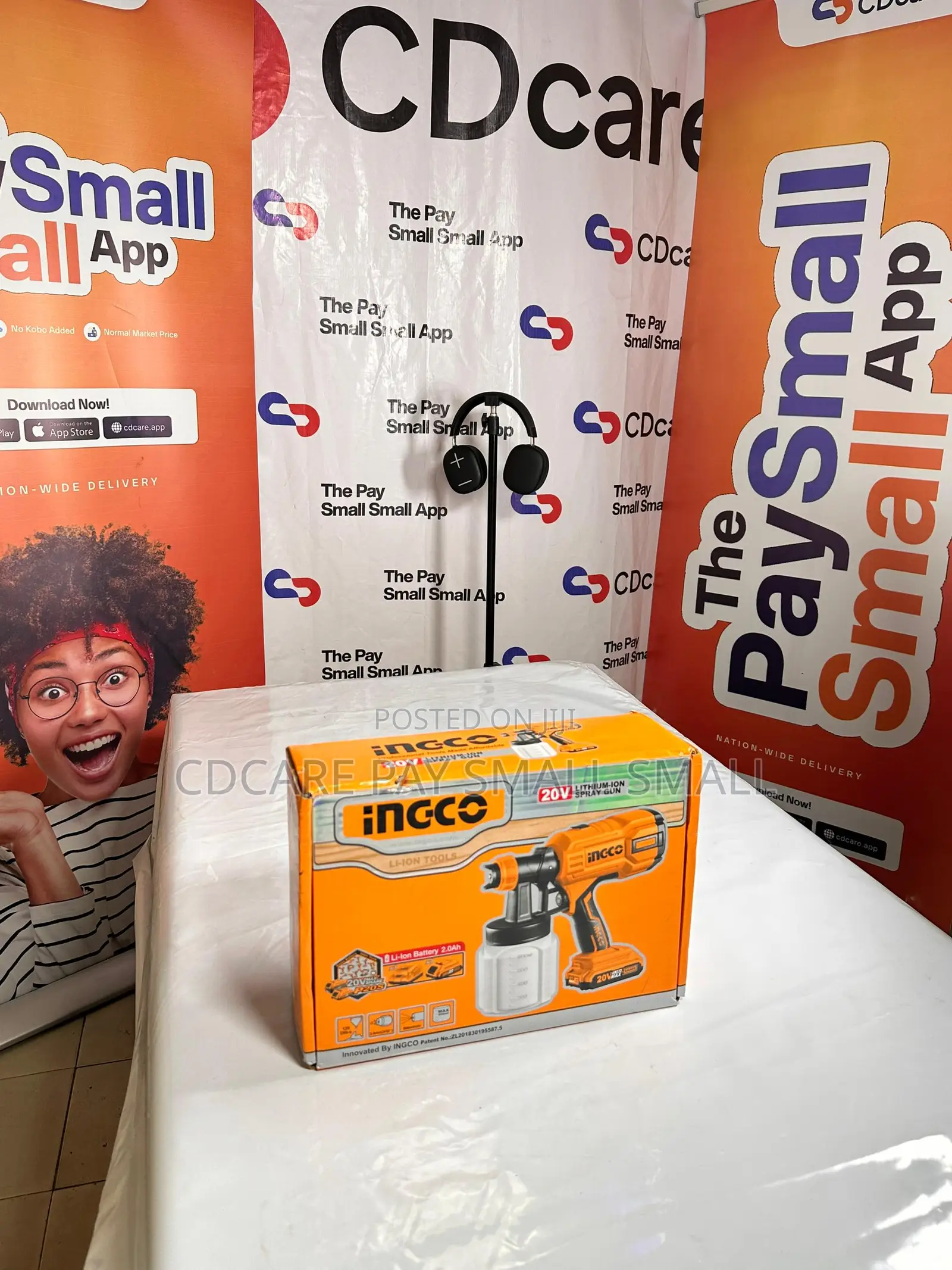 Pay Small Small Ingco Sprayer Gun On Cdcare.App
