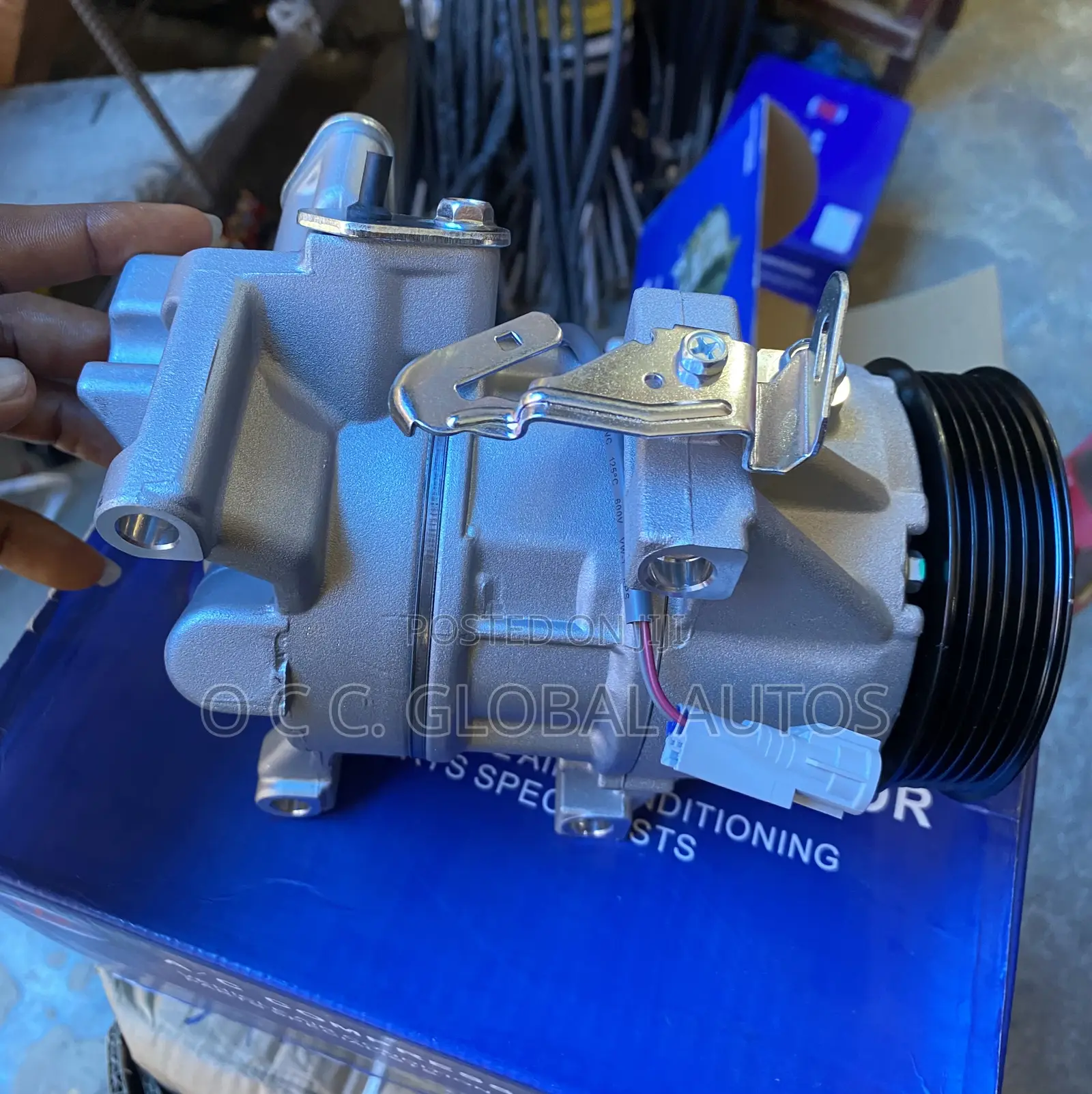 Ac Compressor Toyota Yaris 2008 Too 010 6line