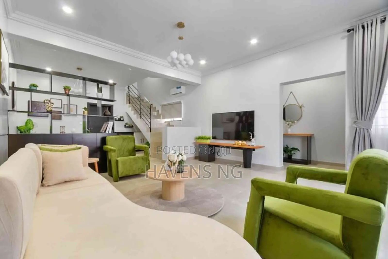 Luxury 4-Bedroom Terrace Duplex With Pool, and Game House