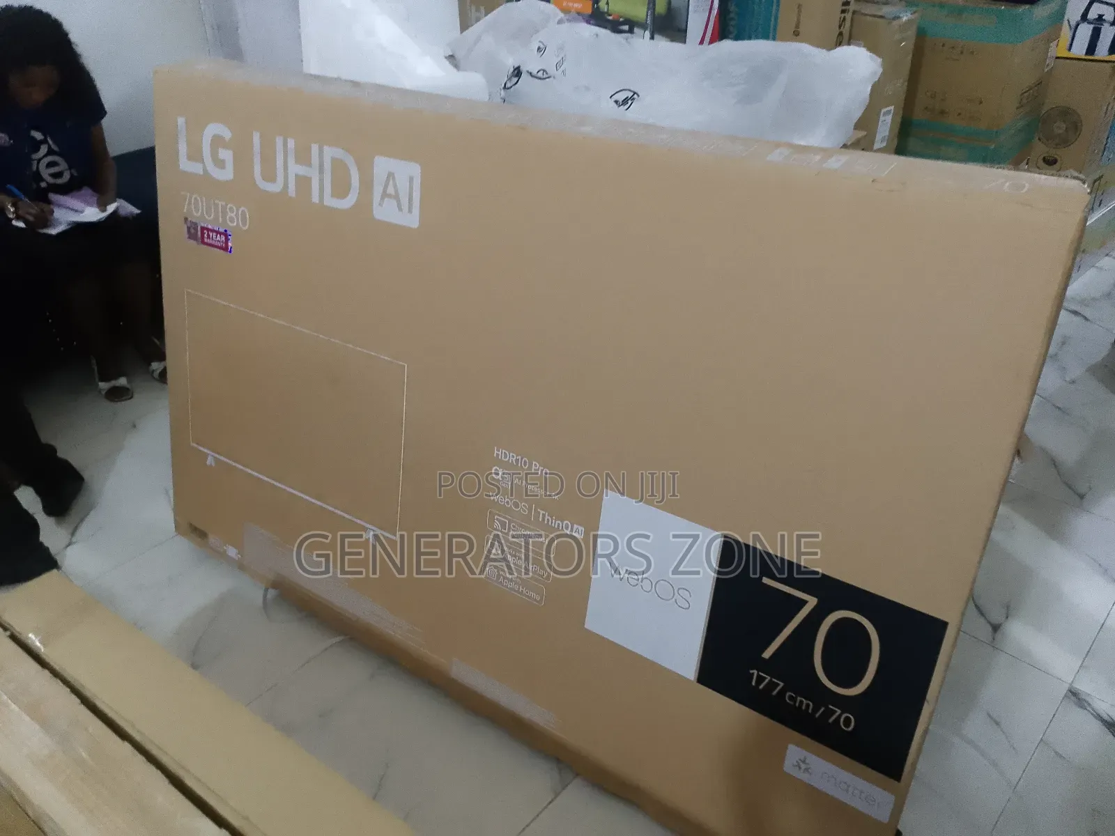 Lg Ut80 70'' Uhd Smart Tv - Big Screen , Smart Life