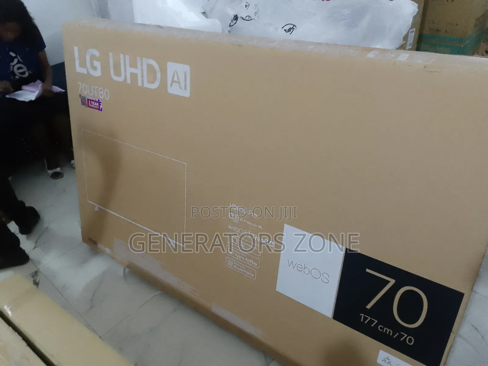 Lg Ut80 70'' Uhd Smart Tv - Big Screen , Smart Life