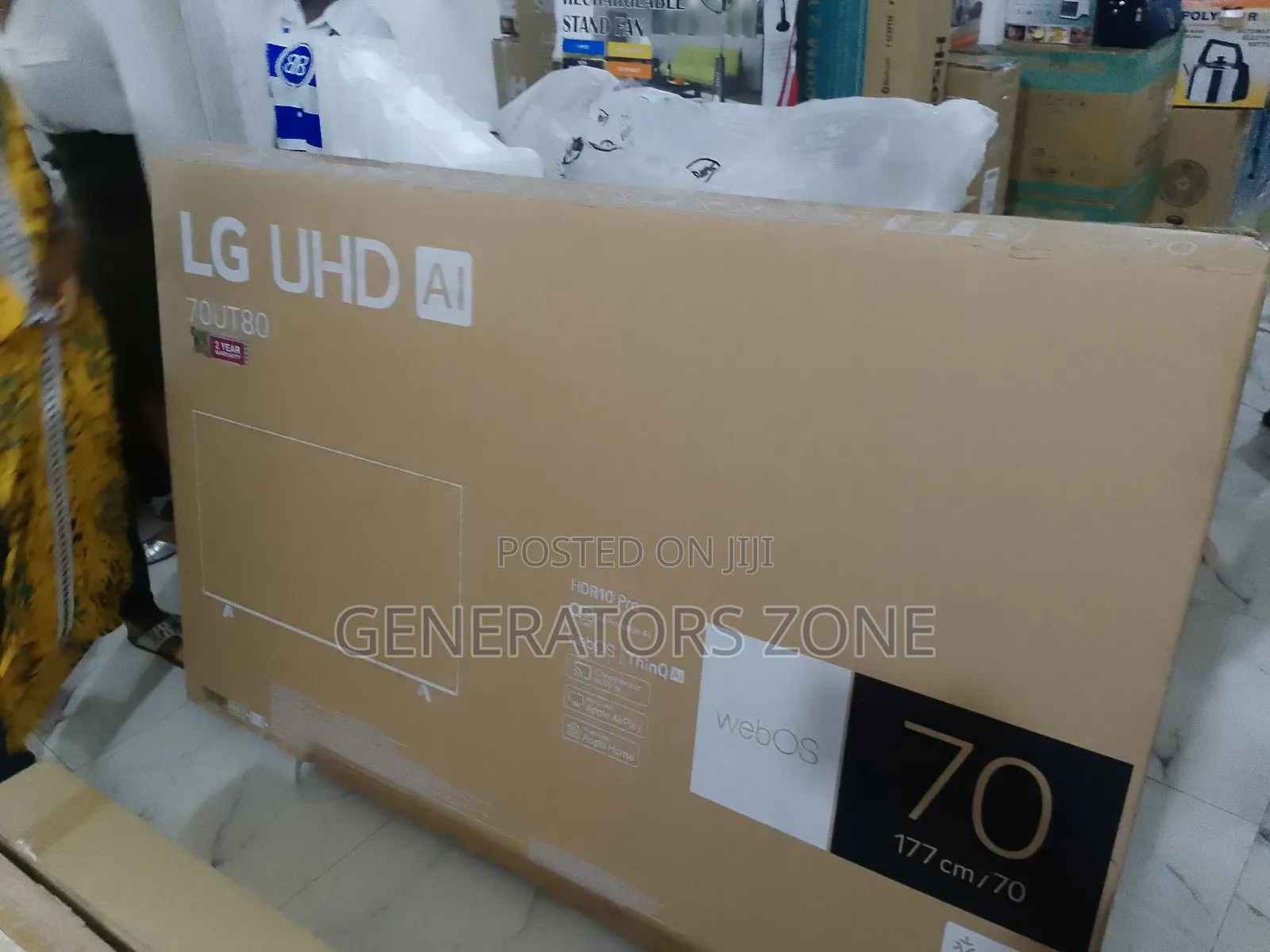 Lg Ut80 70'' Uhd Smart Tv - Pure Visual Luxury