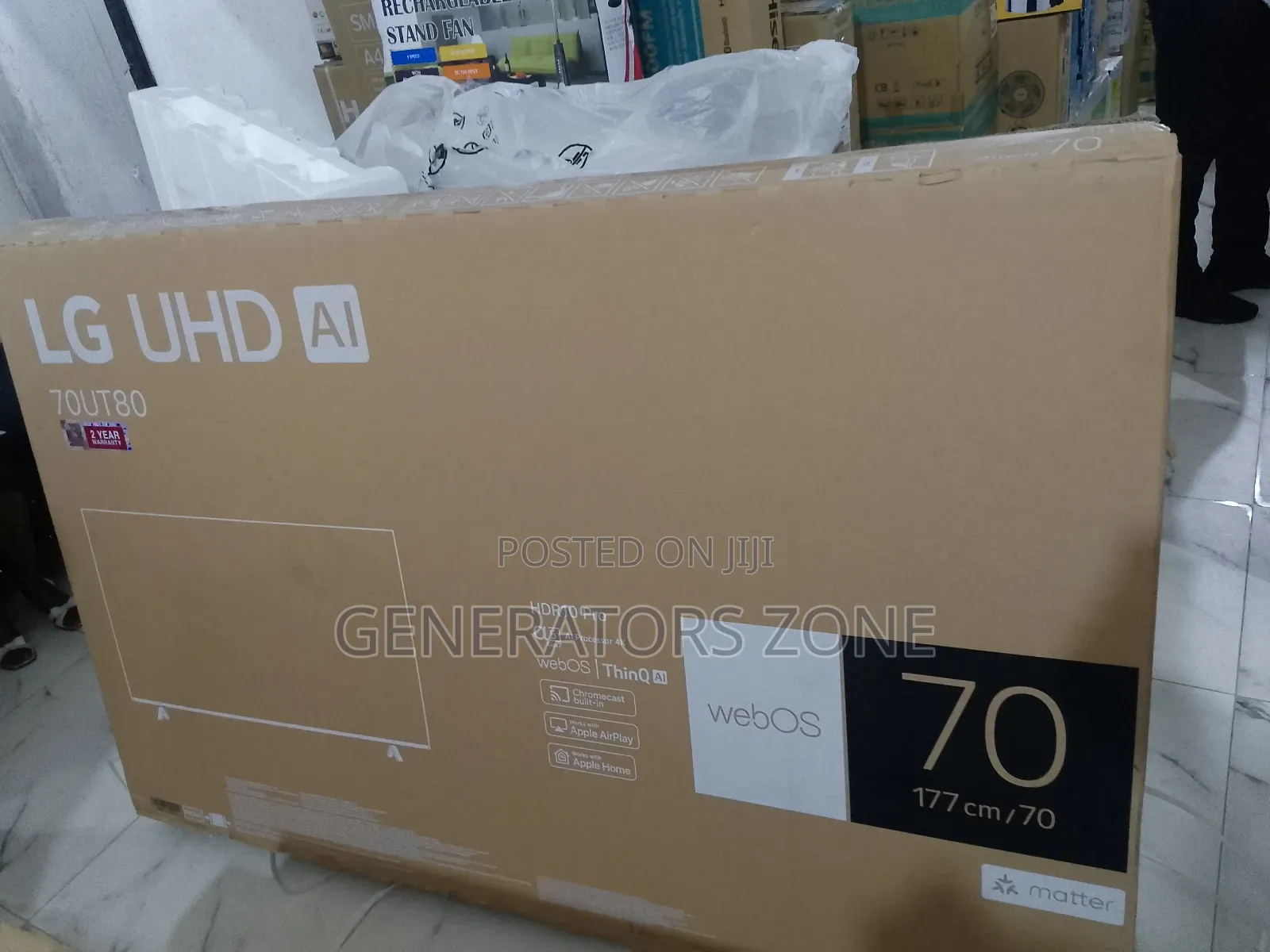Lg Ut80 70'' Uhd Smart Tv - Pure Visual Luxury