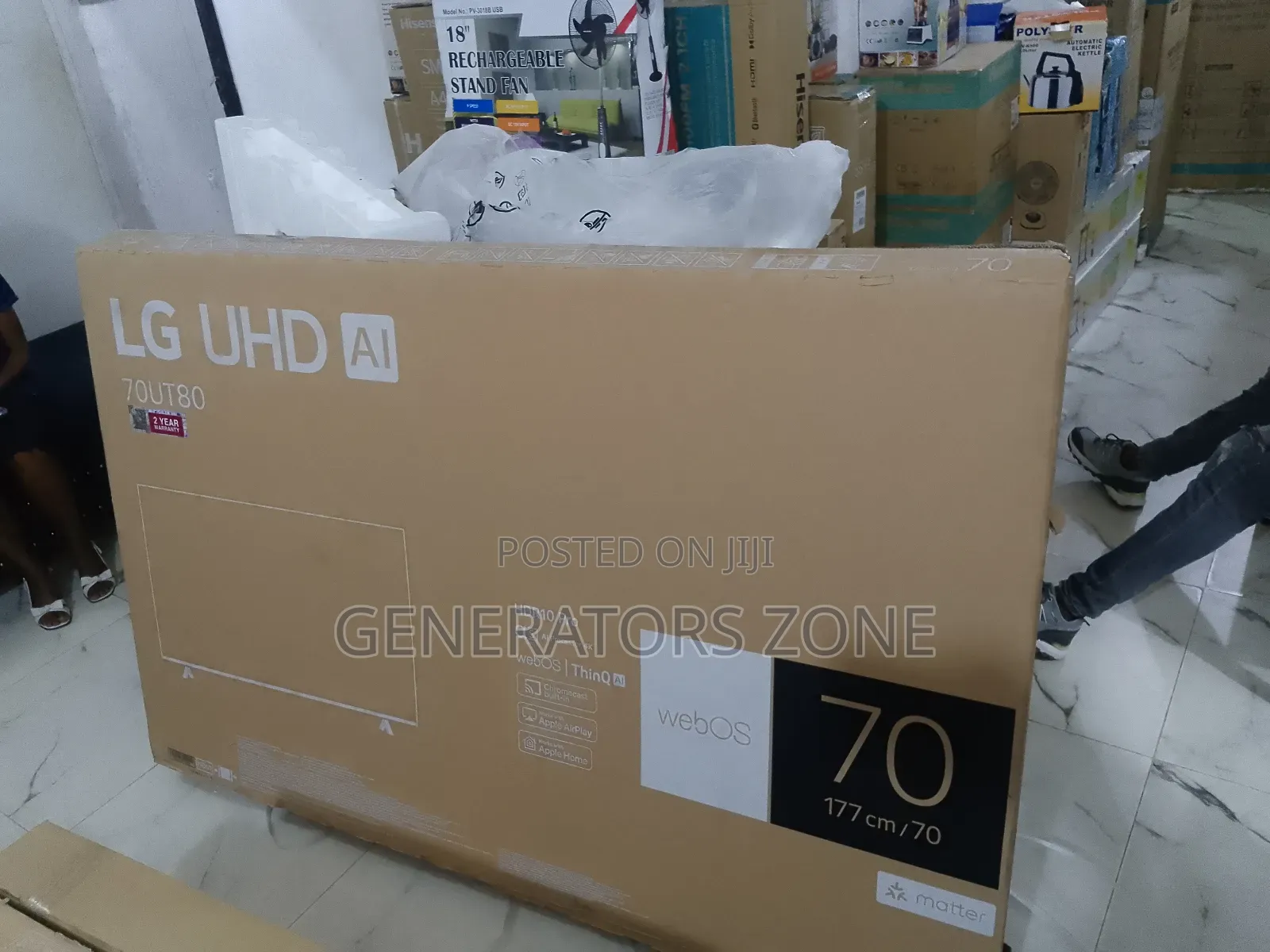 Lg Ut80 70'' Uhd Smart Tv - See It All in 