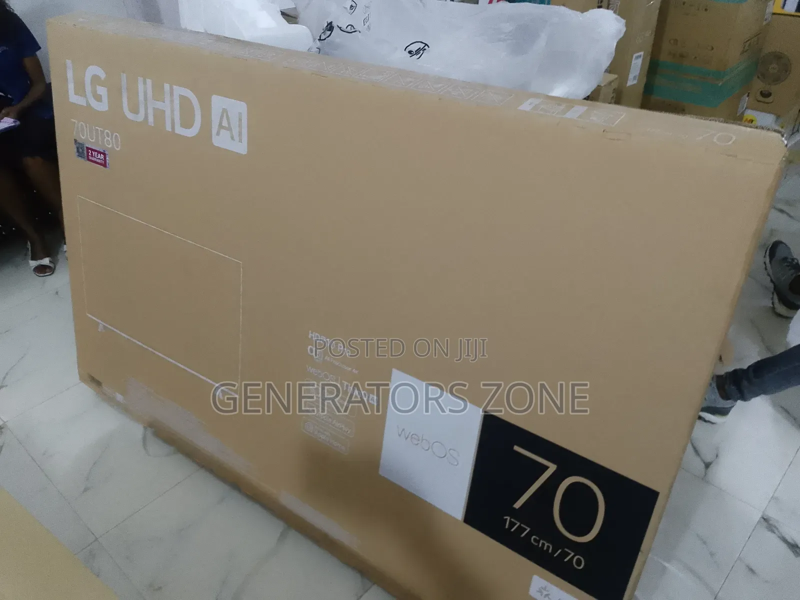 Lg Ut80 70'' Uhd Smart Tv - See It All in 