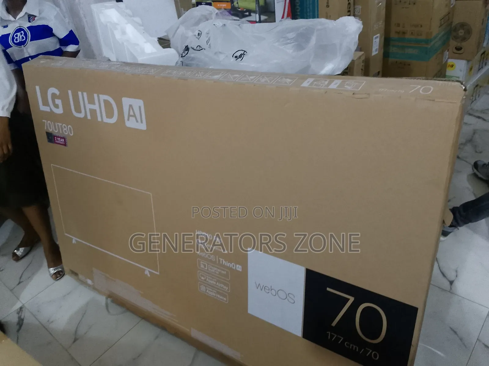 Designed to Inpress - Lg 70 Inches Uhd Smart Tv