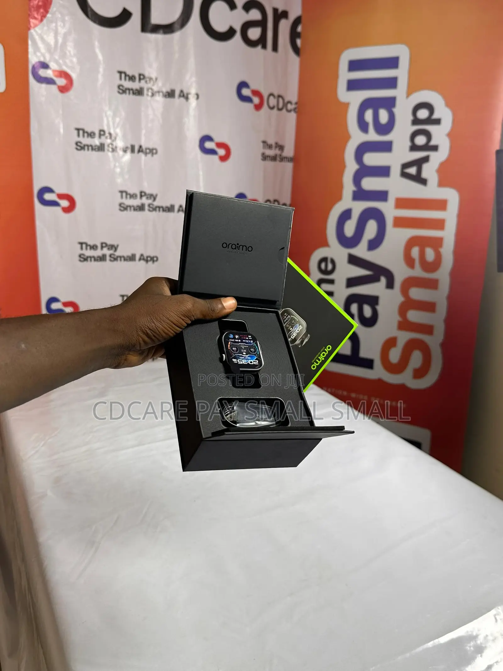Pay Small Small Oraimo Watch Pro Am On Cdcare.App