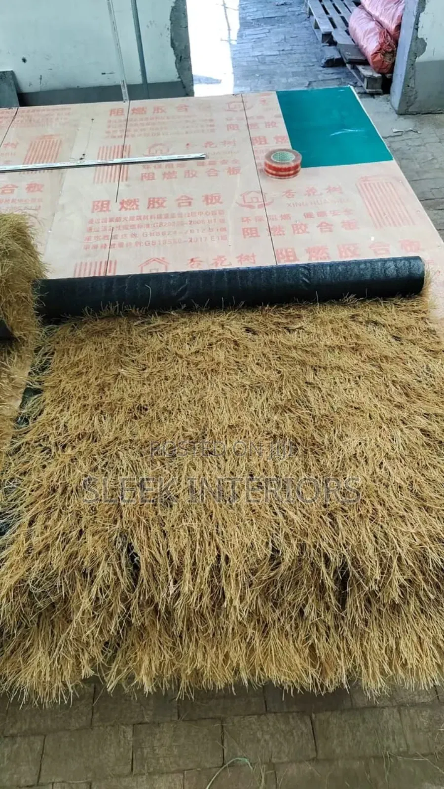 Synthetic Hut Roof