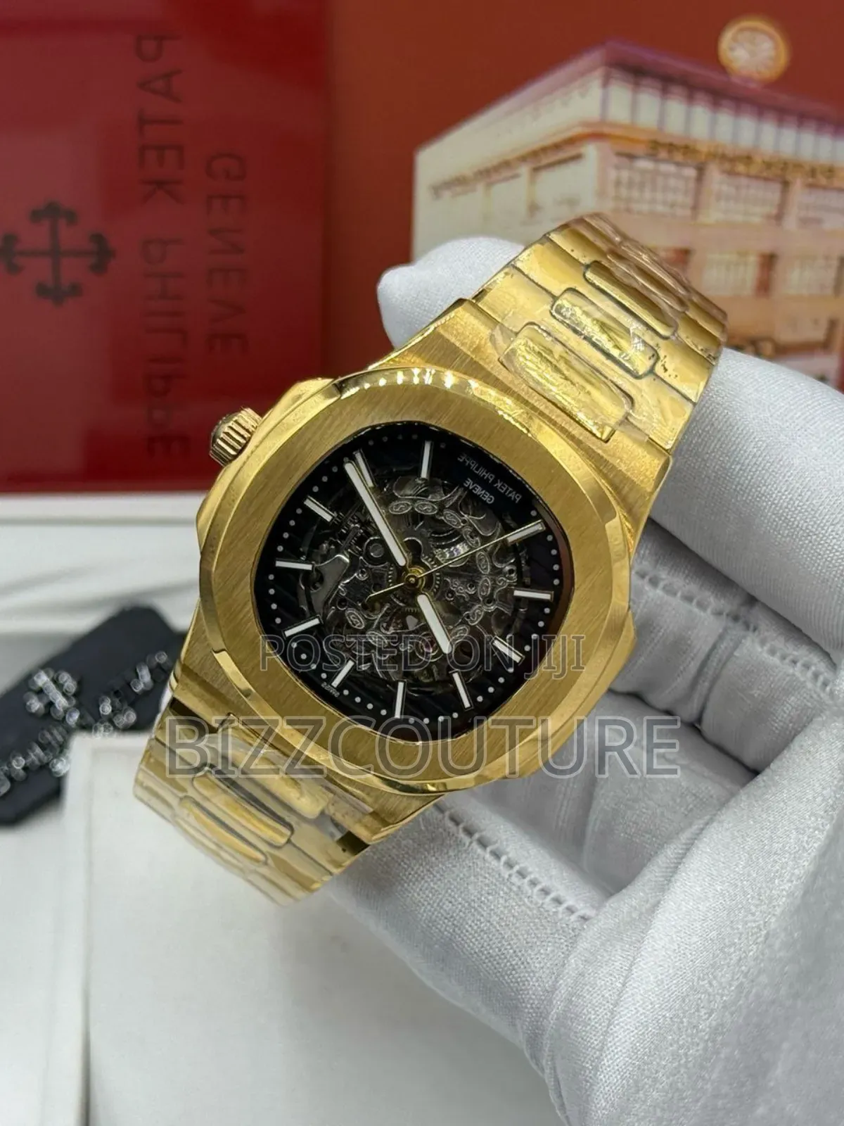 Original Gold Patek Philippe Mechanical Stainlesssteel Watch