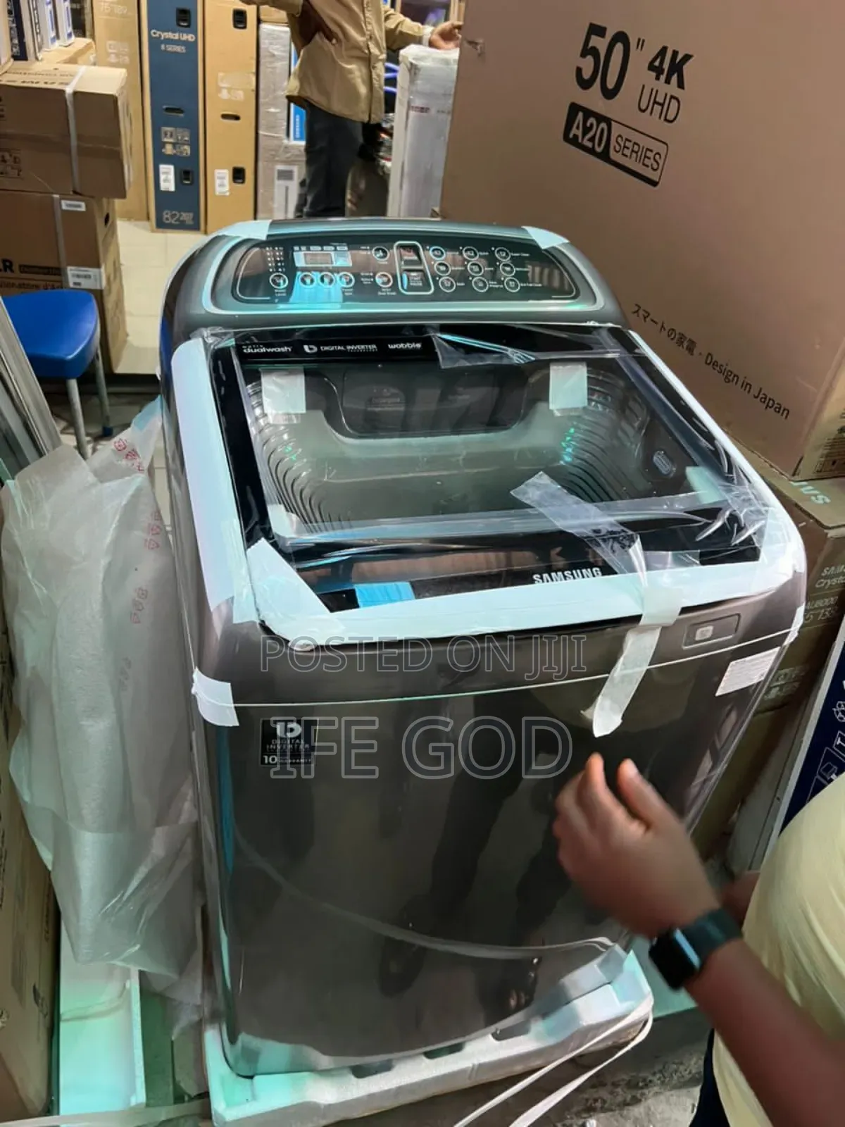 Original Samsung 11kg Automatic Inverter Top Load Etc.
