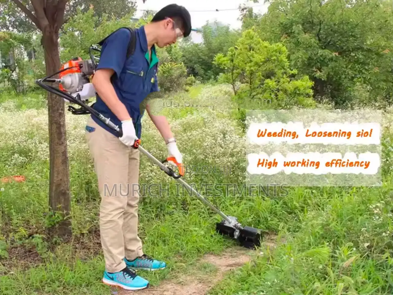 Heavy-Duty Weeding Tillage Machine