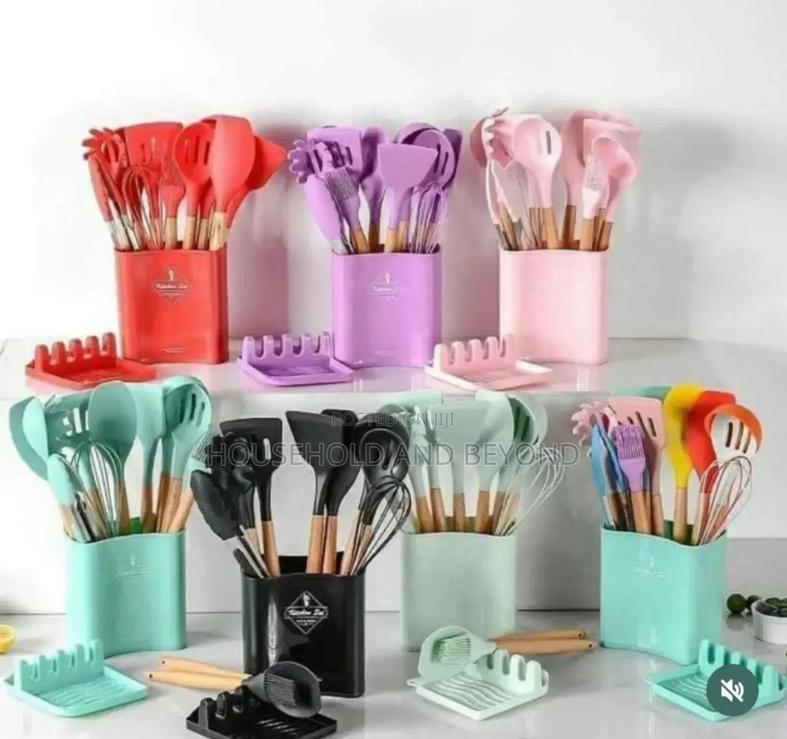 Silicone Spoon With Spoon Rest