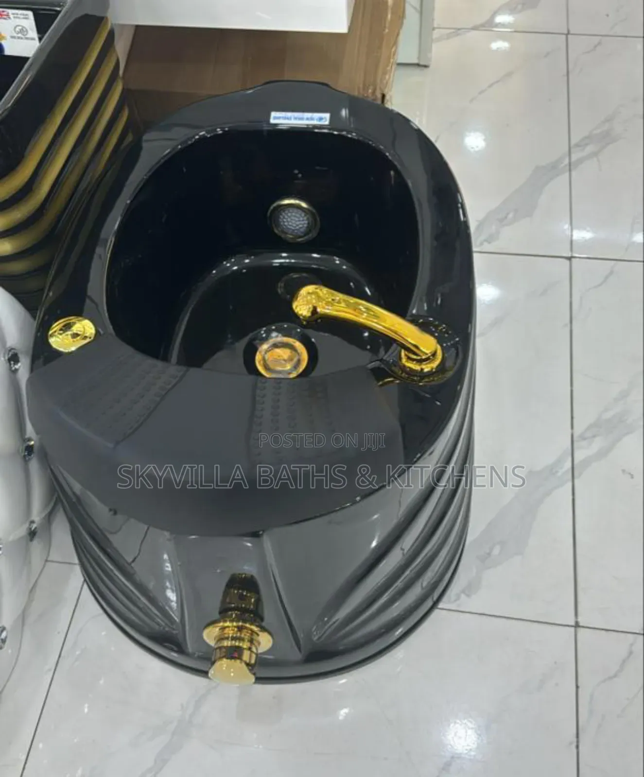 Black Pedicure Bowls