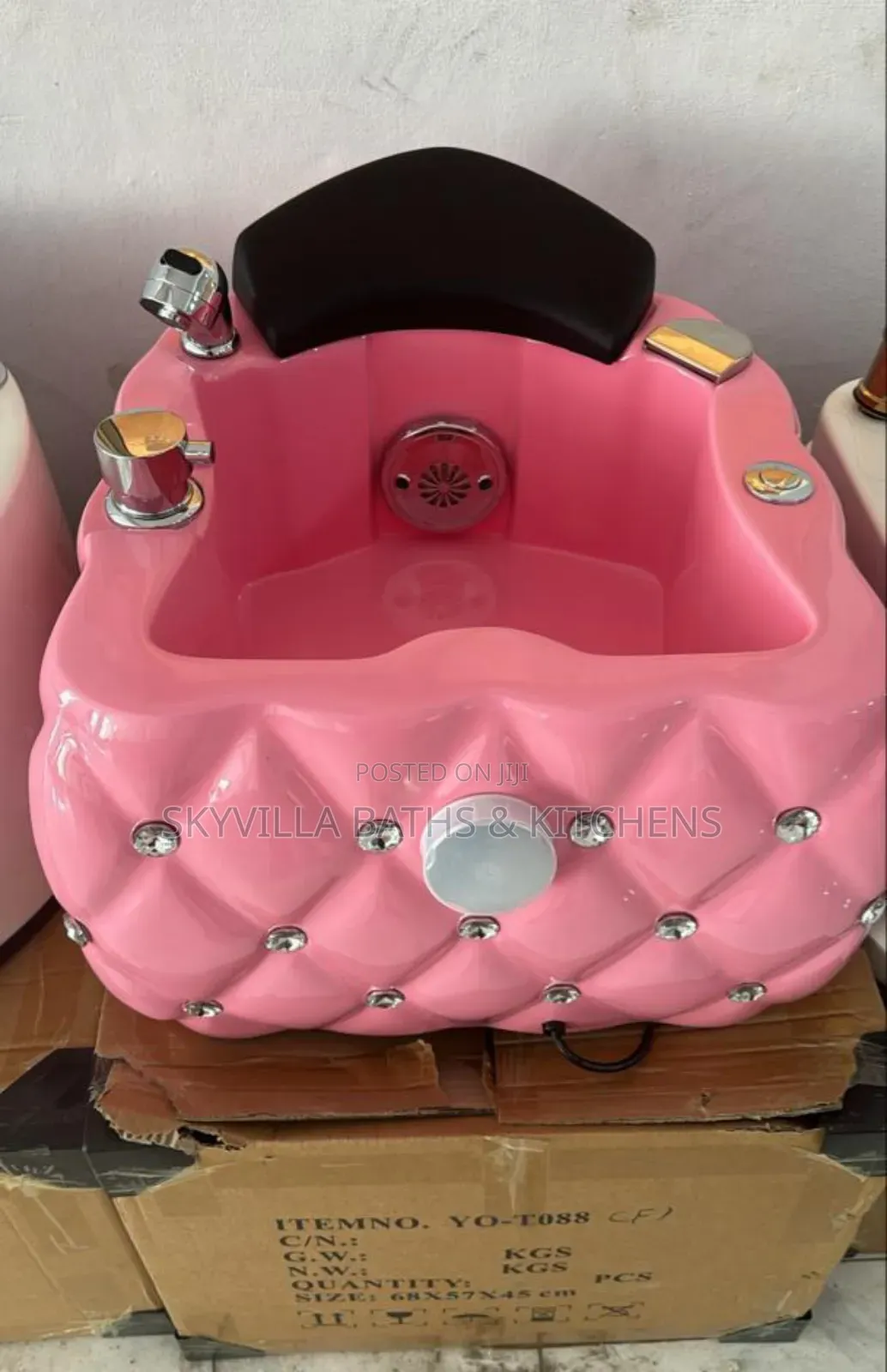Pedicure Pink Bowls 2025