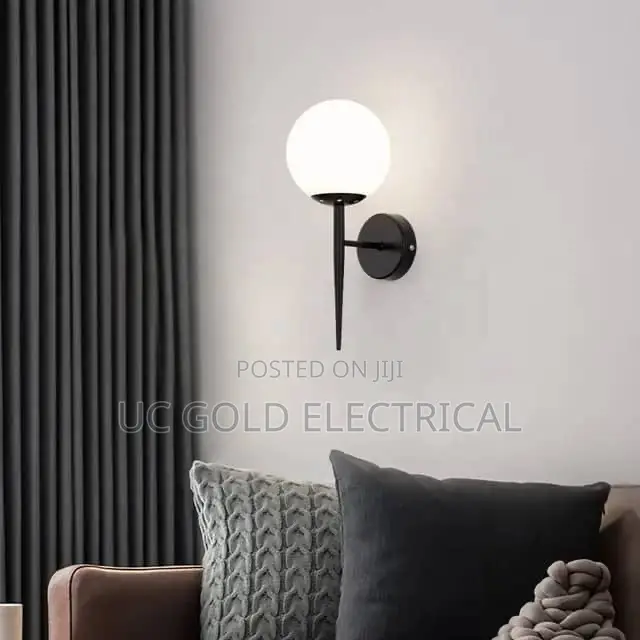 Nordic Retro Wall Lamp Molecular Magic Bean Glass Lights