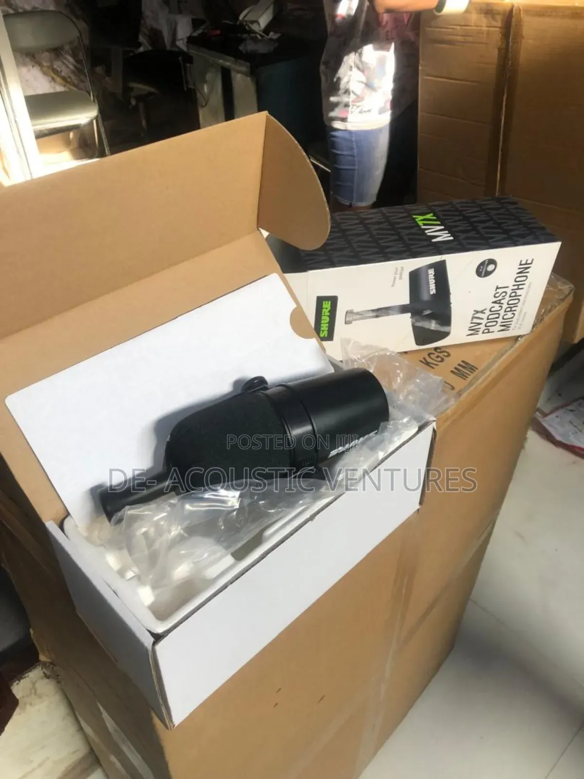 Brand Newshure Mv7x Podcast Microphone