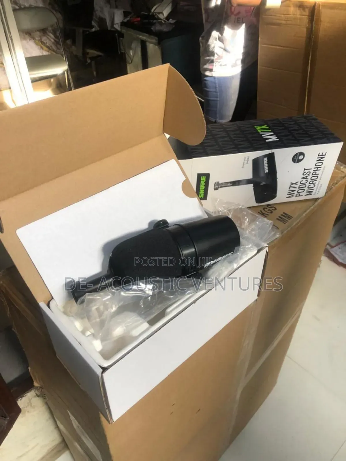 Brand Newshure Mv7x Podcast Microphone