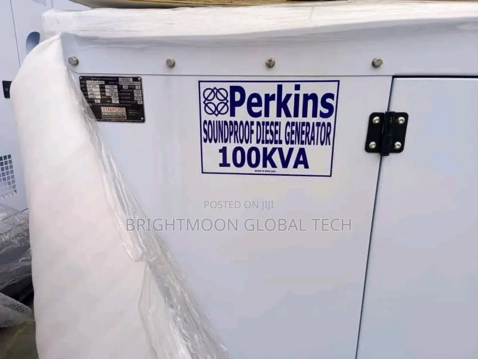 100kva Perkins Soundproof Diesel Generator