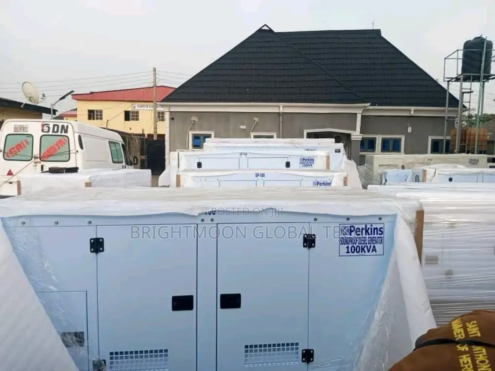 100kva Perkins Soundproof Diesel Generator