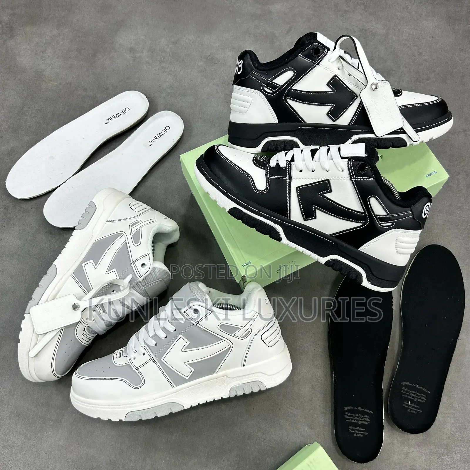 Original New Off-White Out of Office Sneakers