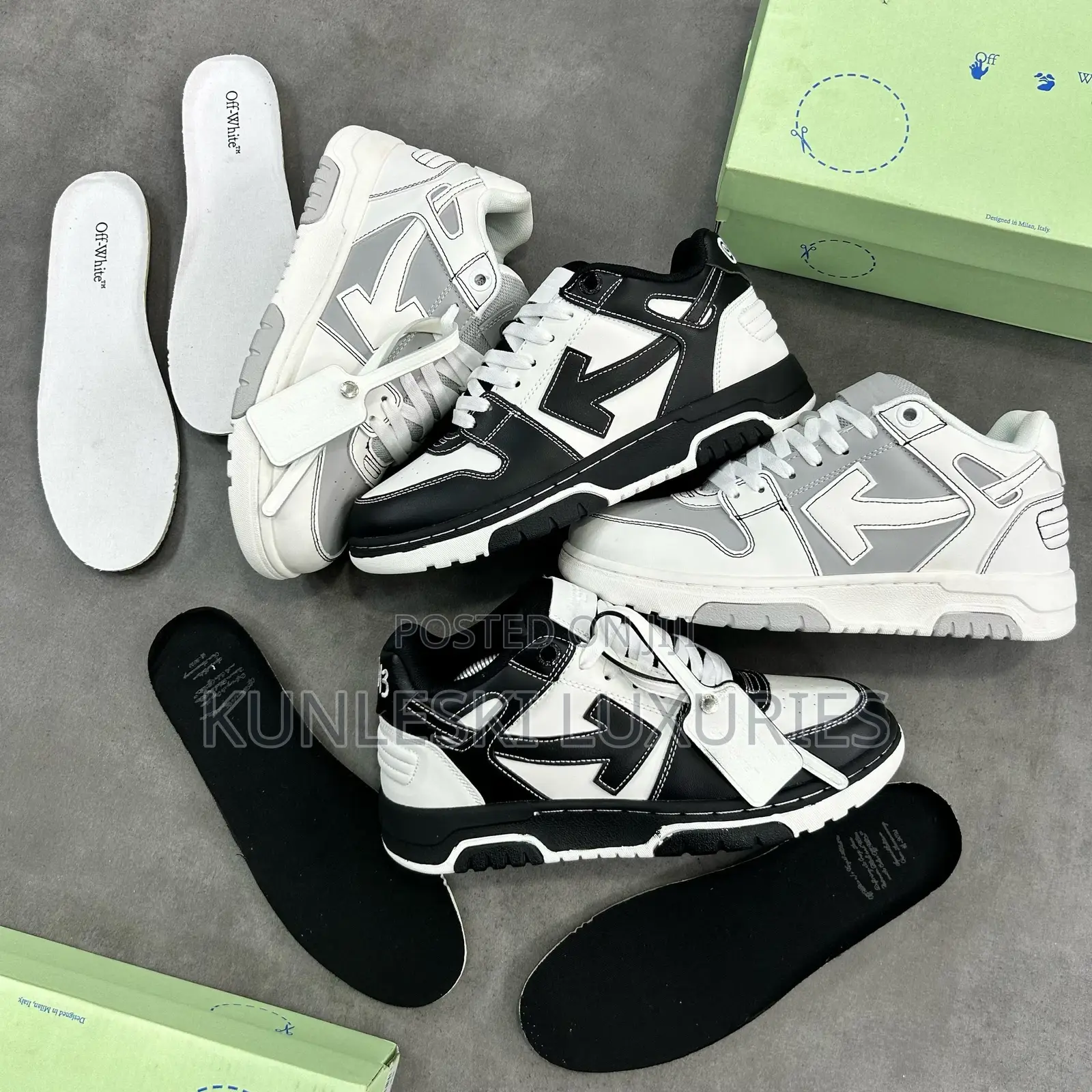 Original New Off-White Out of Office Sneakers