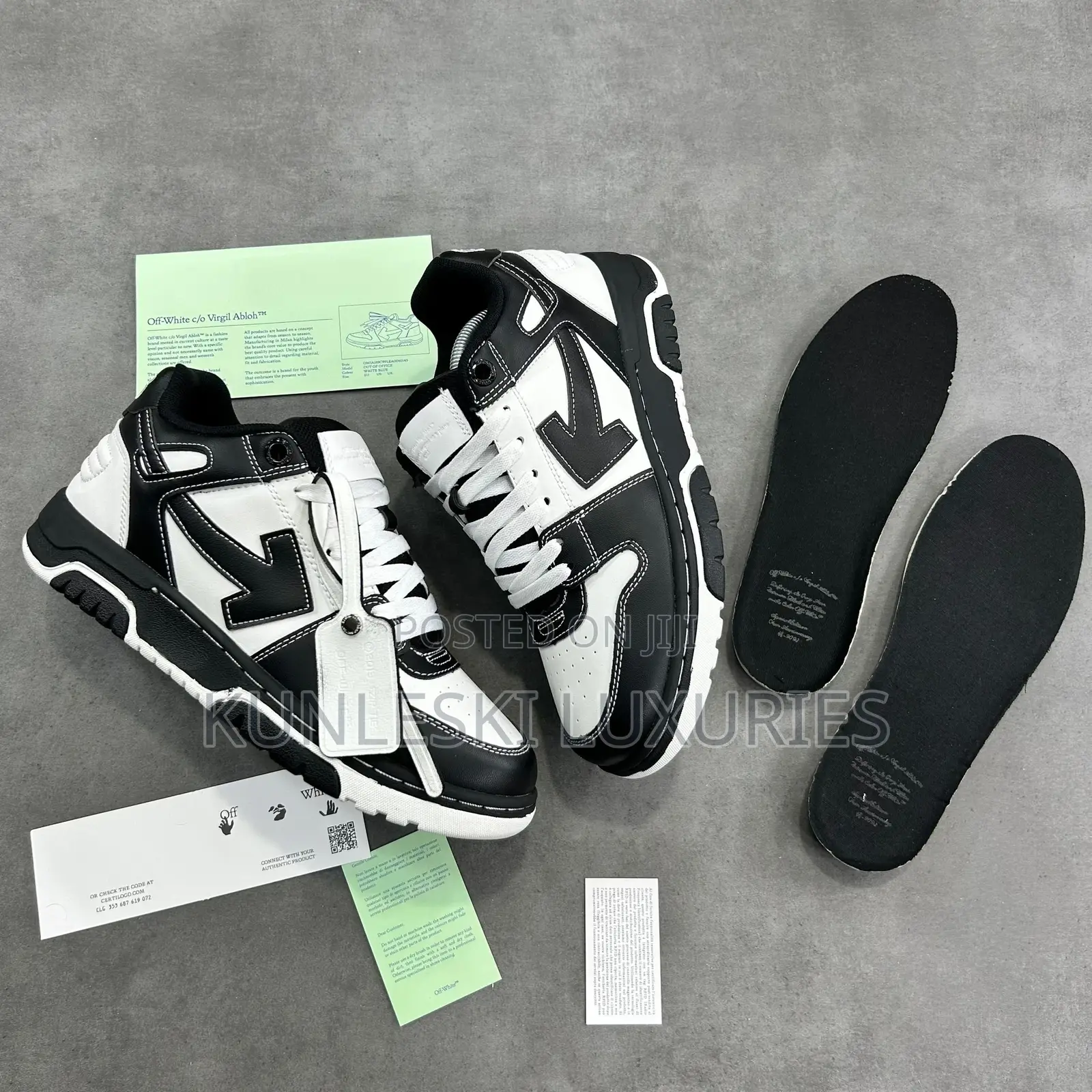 Original New Off-White Out of Office Sneakers