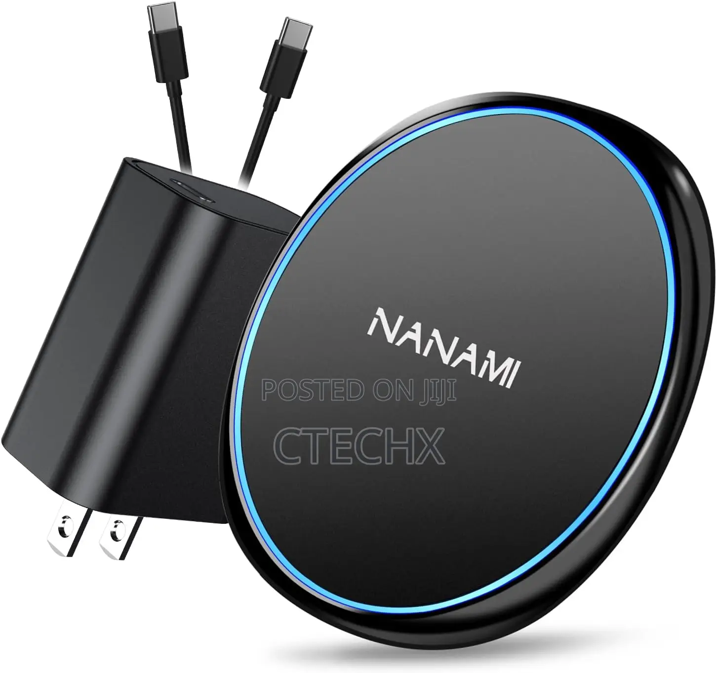 Namani Wireless Charger for iPhone , Samsung. Fast Wireless Charging