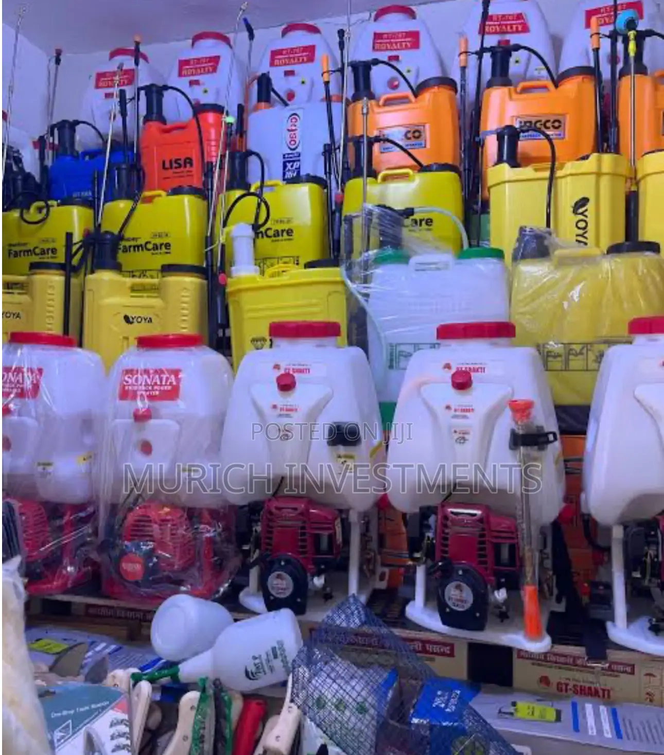 Gasoline Knapsack Power Sprayer 20l High-Performance Farming
