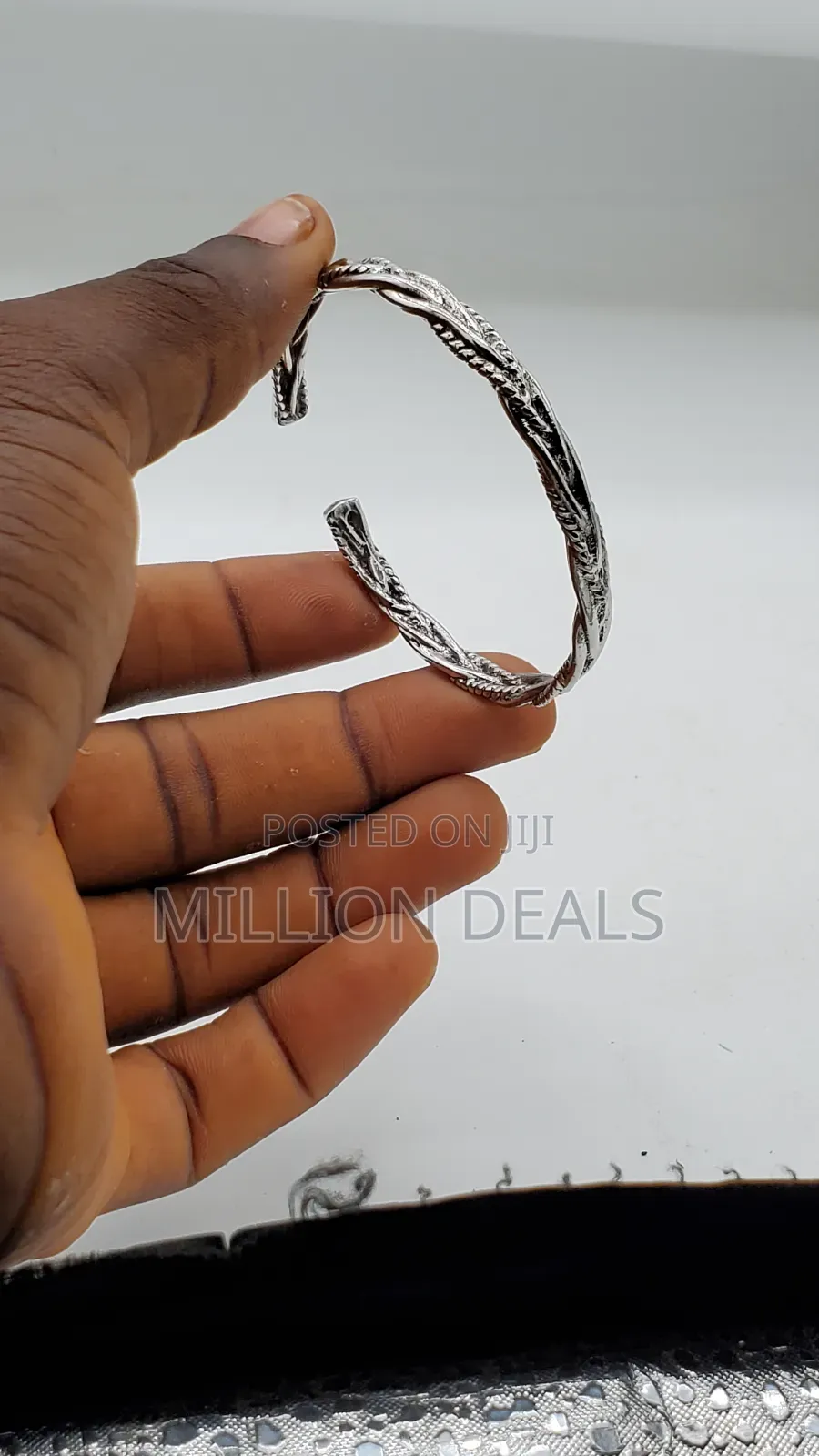 Cave Classic Silver Men's Unique Bracelet