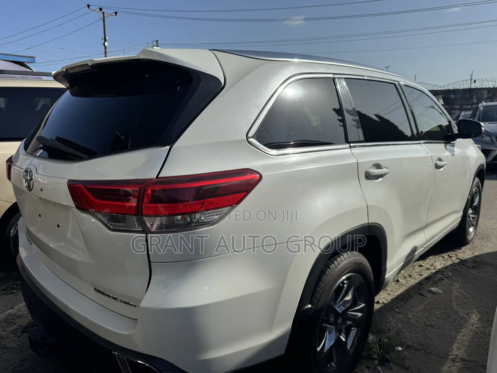 Toyota Highlander Limited Platinum 4x4 V6 (3.5L 6cyl 8A) 2017 White