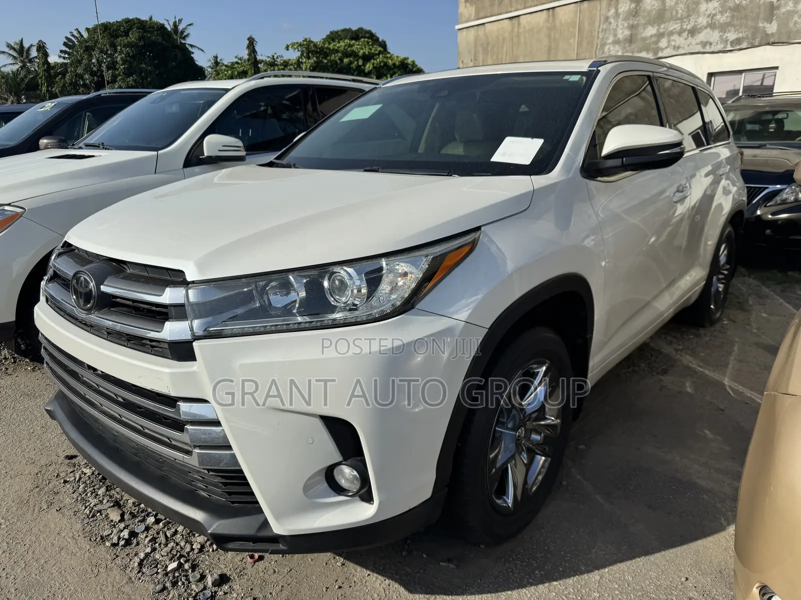 Toyota Highlander Limited Platinum 4x4 V6 (3.5L 6cyl 8A) 2017 White