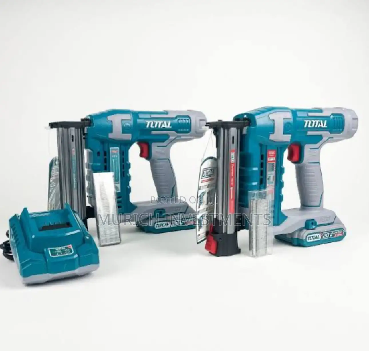 20v Cordless Nail Gun Combo Kit Brad Concrete Nailers