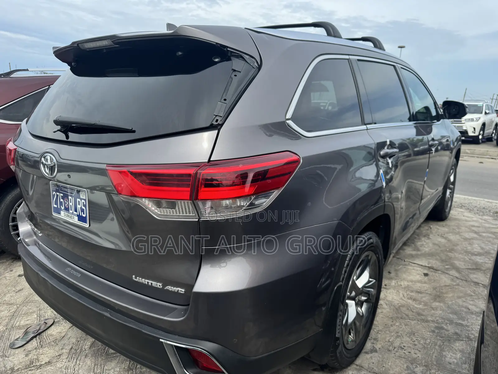 Toyota Highlander Limited Platinum 4x4 V6 (3.5L 6cyl 8A) 2017 Gray